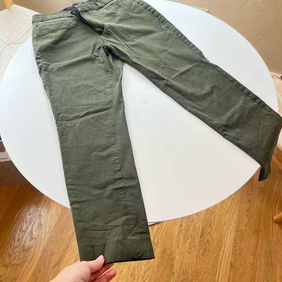 Banana Republic Sloan Pant in Hunter Green (Size 10) - Picture 3 of 7